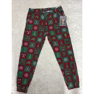 Iron Co. Christmas Holiday Jogger Pants Mens Sz M Tapered Holiday Pants